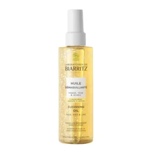 Huile démaquillante Laboratoires de Biarritz Nettoyant Démaquillant bio