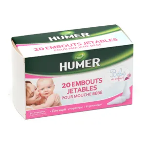 Humer Embout pour mouche bébé à usage unique