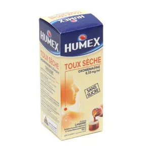 Humex Toux Sèche sirop antitussif sans sucre