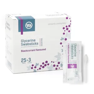 Bâtonnets réhydratants pour soins de bouche