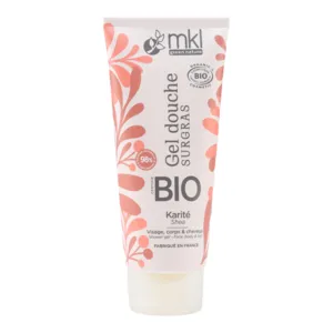 Gel Douche Surgras Karité Bio MKL visage, corps et cheveux