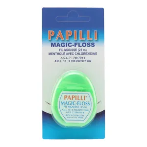 Papilli fil interdentaire mentholé Magic-Floss