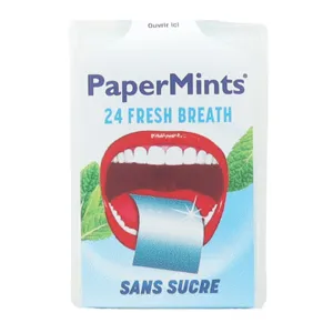 Feuilles de menthe PaperMints Fresh breath haleine fraîche