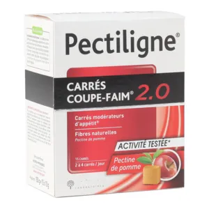 Pectiligne carrés coupe-faim perte de poids