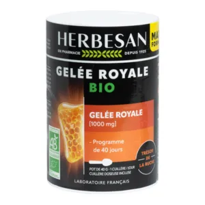 Herbesan Gelée Royale issue de l'agriculture biologique