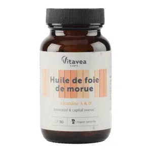 Capsules Vitavea Huile de foie de morue