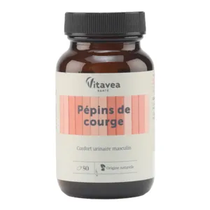 Vitavea huile de pépins de courge capsules