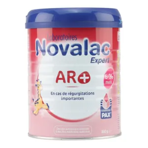 Novalac anti régurgitation AR+ lait 2eme âge