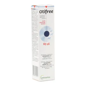 Solution auriculaire Otifree Chien Chat