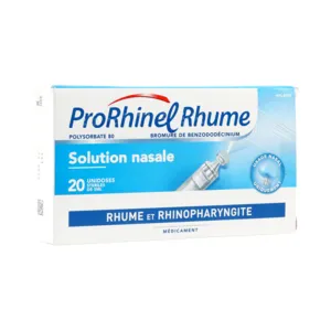 ProRhinel Rhume et rhinopharyngite unidoses