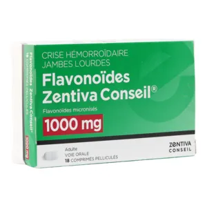 Zentiva Conseil Flavonoïdes 1000 mg comprimés