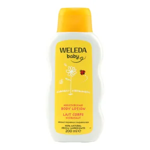 Weleda lait corporel au Calendula Bio toilette bébé
