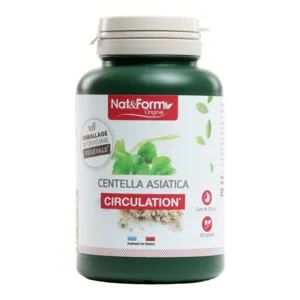 Gélules Circulation Nat et Form Centella asiatica