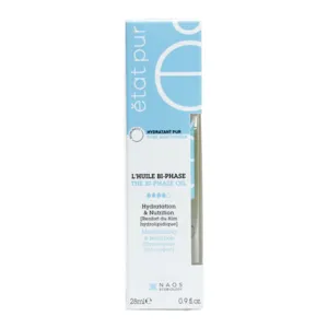Huile bi-phase hydratante et nourrisante Etat Pur