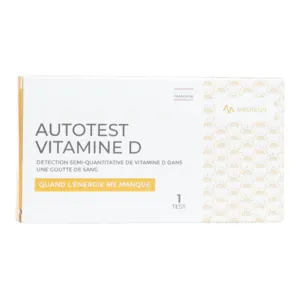 Autotest carence vitamine D rapid test