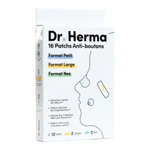 Dr Herma Patch hydrocolloïde anti boutons​ format Mix