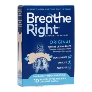 Breathe Right bandelettes nasales anti-ronflement