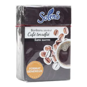 Bonbons Solens saveur café torréfié sans sucres