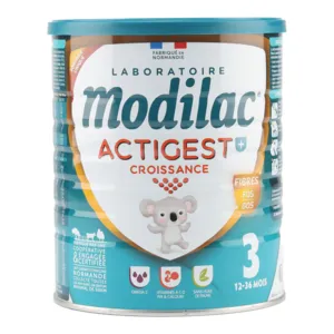 Lait de croissance Modilac 3 Actigest+
