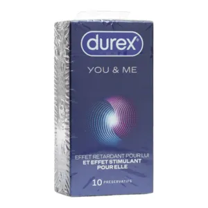 You & Me Durex préservatifs stimulants