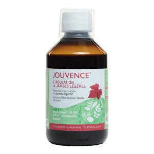 Jouvence solution buvable Circulation et jambes légères