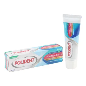 Polident Fixation Forte Crème adhésive pour prothèse dentaire