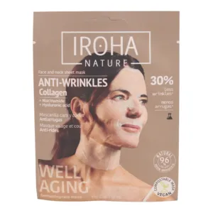 Masque anti âge et ultra hydratant visage et cou Iroha Nature