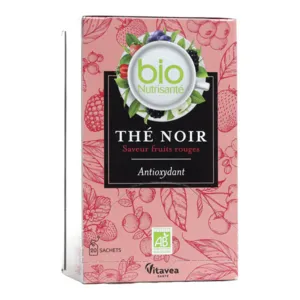 Bio Nutrisanté Thé noir Antioxydant goût fruits rouges