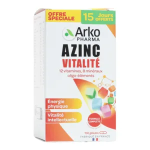Azinc Vitalité gélules multivitamines