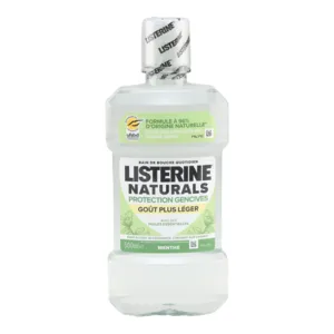 Bain de bouche Listerine naturals protection gencives