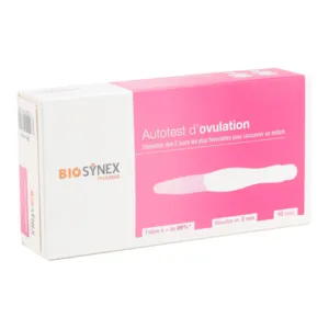 Autotest de fertilité ou d'ovulation Biosynex