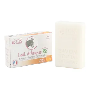 MKL savon lait d'ânesse bio et Miel