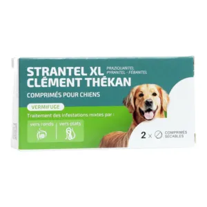 Comprimé Strantel XL Chien vermifuge