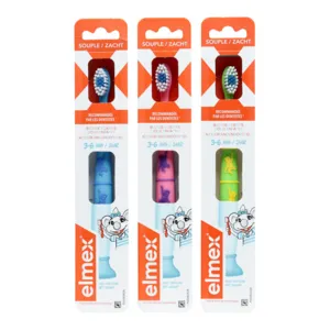 Brosse à dents souple pour enfant Elmex