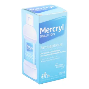 Solution Mercryl antiseptique