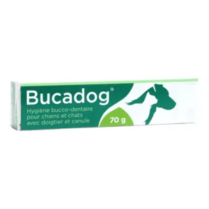 Bucadog dentifrice chien et chat contre le tartre