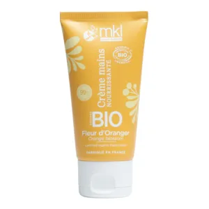 MKL creme mains nourrissante bio Fleur d'Oranger