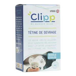 Sucette Clipp pour arrêter la succion
