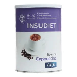 Boisson protéinée chaude cappuccino Insudiet Pileje