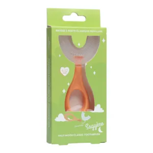 Sagyène Brosse à dents enfants 6 à 12 ans demi lune
