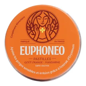 Euphoneo pastilles goût orange mandarine sans sucres