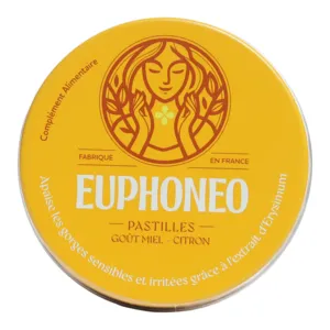 Euphoneo pastilles gorges miel citron