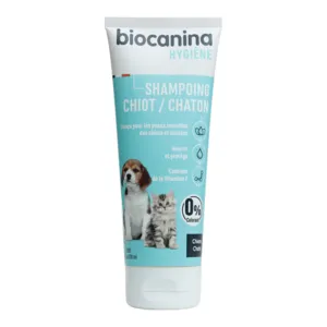 Shampooing pour chiot et  chaton Biocanina