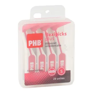 Crinex PHB Flexipicks Plus bâtonnets interdentaires coudés