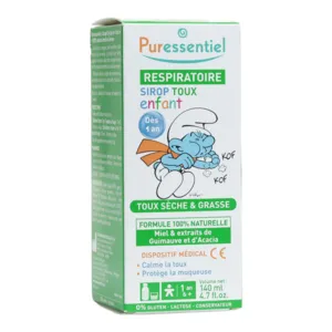 Puressentiel Respiratoire sirop pour la toux enfant