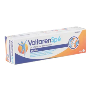 Gel VoltarenSpé 2% douleurs musculaires