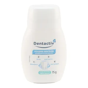 Poudre dentaire Gilbert Dentactiv 4