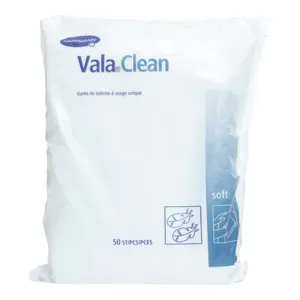Gant de toilette à usage unique Vala Clean Soft