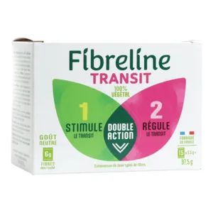 Fibreline Transit Fibres solubles et insolubles en sachets