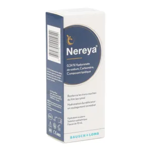 Nereya collyre sécheresse ophtalmique flacon